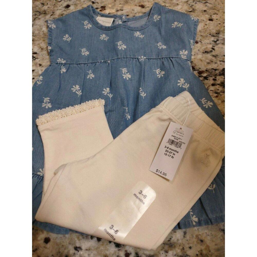 First Impressions Top And Baby Gap Pants Size 3 To 6 Months